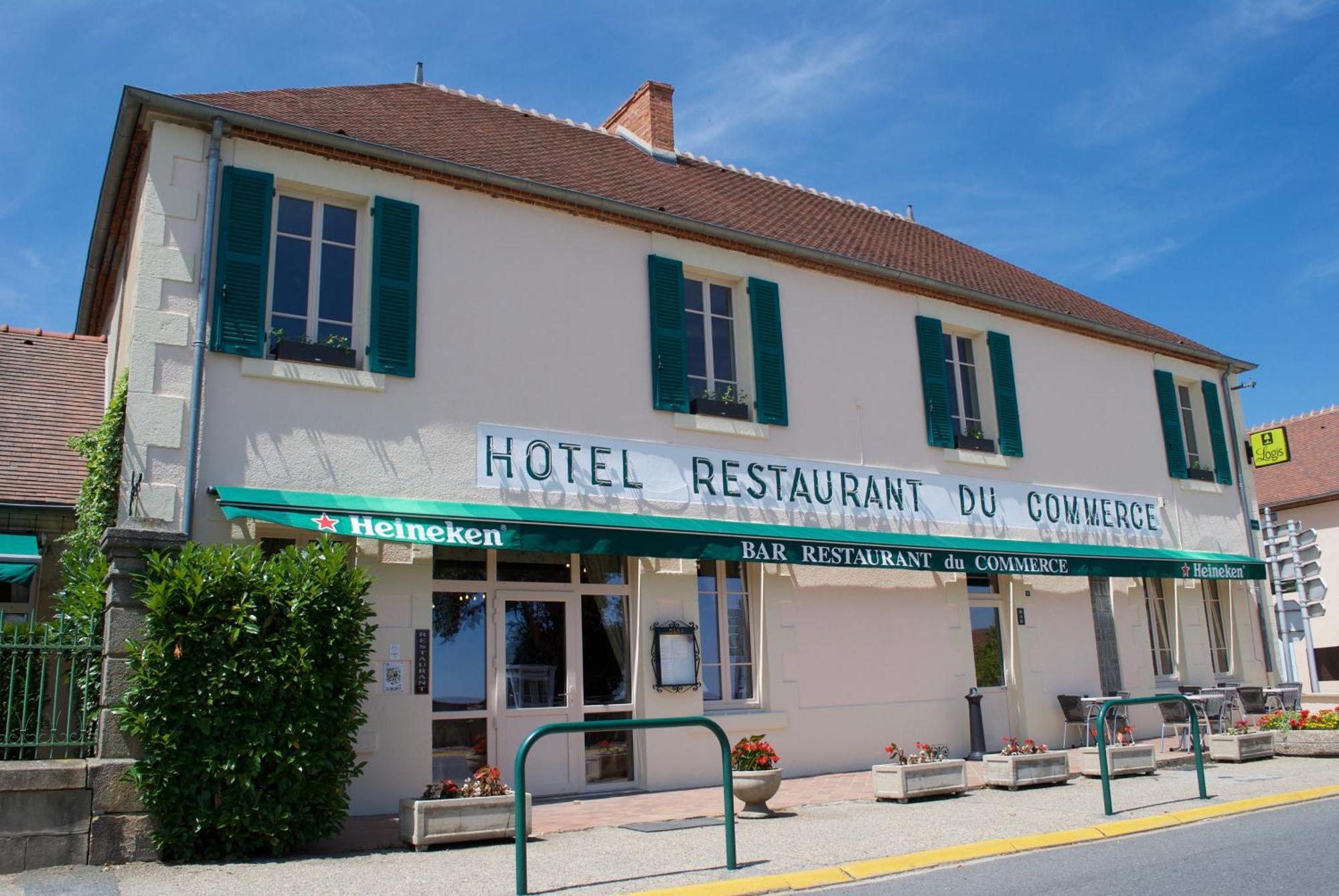 Hotel Restaurant Bar Du Commerce - Kb Hotel Group Tronget Екстер'єр фото